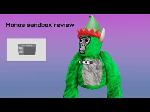 Showcase of Mono Sandbox mod gorilla tag