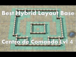Call of Duty: Heroes - Command Center Level 4 - Best Hybrid Base Layout Defense (Anti Juggernaut)