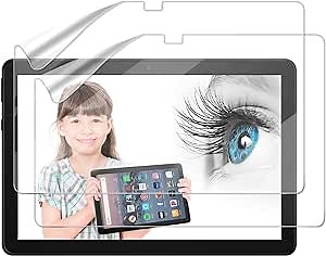 [2 Pack] Anti Blue Light Screen Protector for All-New Fire HD 10/Fire HD 10 Plus Tablet 10.1 Inch (11th/13th Generation,2021/2023 Released),Filter Out Blue Light PET Screen Guard Film,0.22mm