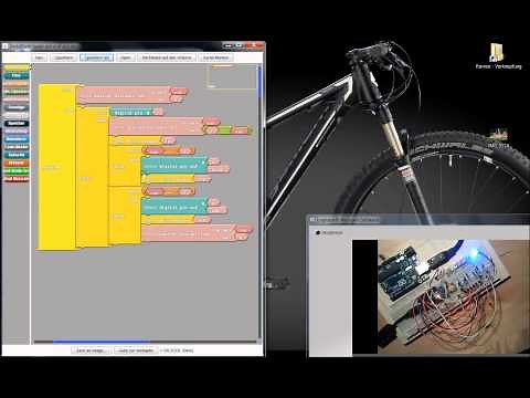 Ardublock Tutorial 36, push button