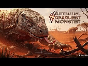Megalania: The Giant Lizard That Ruled Australia Before Humans - Apex Predator!