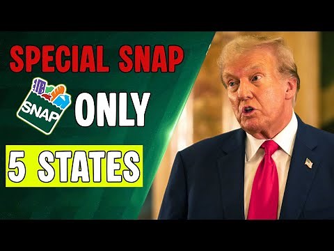 5 States Just Got Special SNAP Orders—Is Yours on the List? (2025 Confirmed)