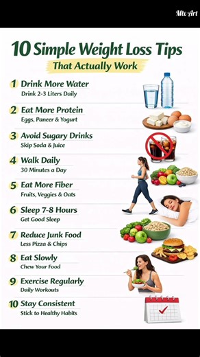 #10 simple weight lose tips #Quick Weight Loss Tips #15 Day Weight Loss Challenge
