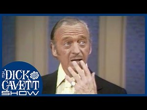 David Niven on Being Held Out Of A Window By His School Teacher | The Dick Cavett Show