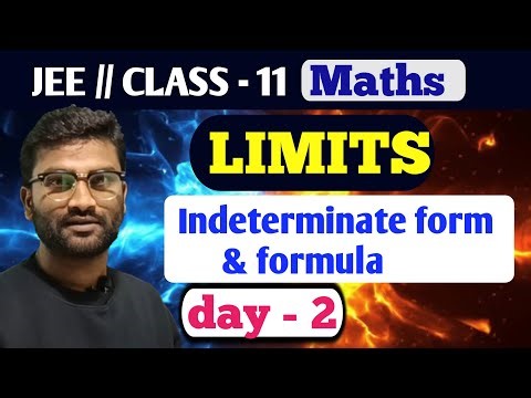 #class11#maths #limit #jeemains #day-2 #types of indeterminate form #algerbra of limit #cksir #2026