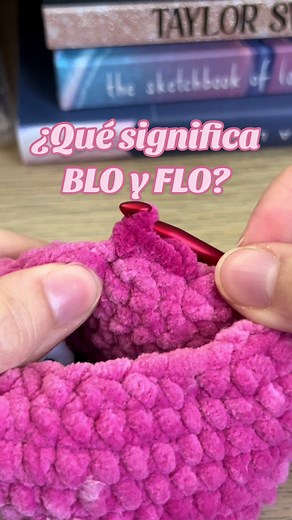 ¿Diferencia entre BLO y FLO en Crochet Amigurumis
