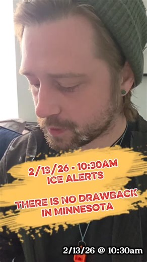 Lee Stedman on Instagram: "2/13/26 @ 10:30am Updates - ICE Activity continues to be high. Despite what Tim Walz, Tom Homan and National Media are reporting, the reality is that things on the ground in Minneapolis, Saint Paul, the surrounding suburbs and counties across Minnesota continue to see heavy ICE prescense, abductions, staging at mobile homes, targeting schools, new tactics being implemented... We are not in a drawback. Do not believe the headlines. ~ Key Information ~ For getting / subm