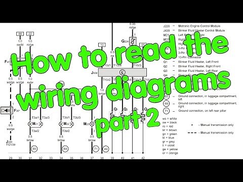 How to read Wiring Diagrams, part 2 of 2