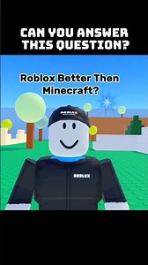 Roblox Atau Minecraft? #robloxshorts #roblox #edit #shorts