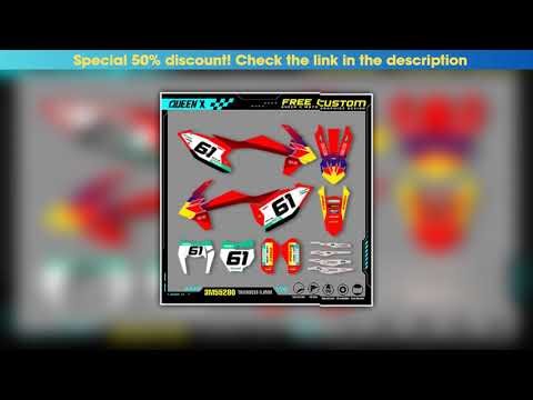 Limited QUEEN X MOTO Custom Team Graphics Decal Stickers Kits For KTM SX SXF 2016-2018 EXC XCW 2017