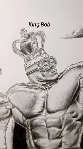 Drawing King Bob | Step-by-Step Tutorial