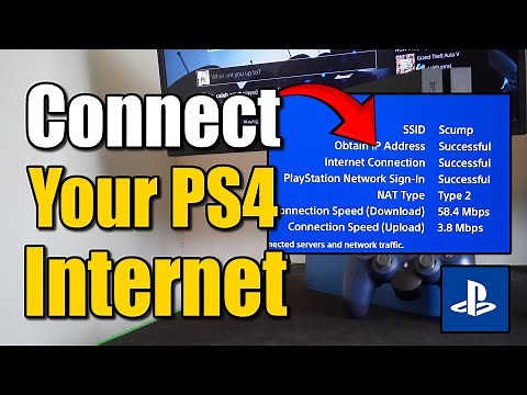 How to Connect your PS4 to the Internet for WIFI or LAN Connection