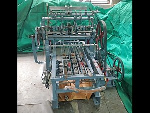 Wire Heald (Heddles) Making Machine