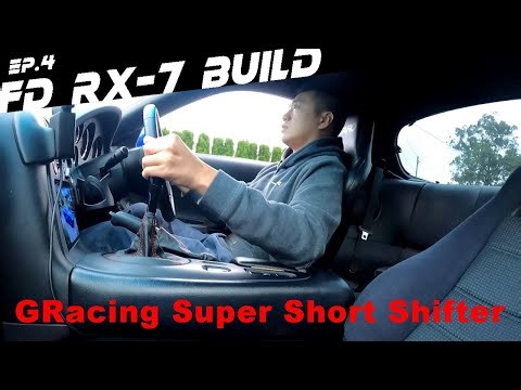 FD RX-7 Build EP. 4: GRacing Super Short Shifter installation