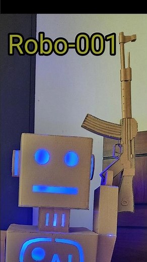 😍 How to make AI robot with cardboard || robot craft #shorts #shortfeed #shortvideo #art #drawing