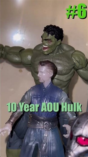 EVERY Hulk Action Figure in my Collection #hulk #marvelegends #actionfigures #collection #redhulk