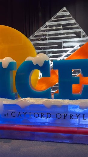 Lindsey on Instagram: "Charlie Brown Christmas at ICE @gaylordoprylandresort"