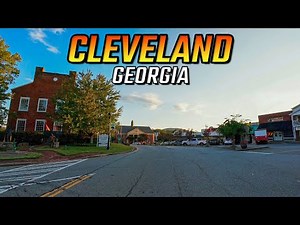 Cleveland Georgia Driving Through