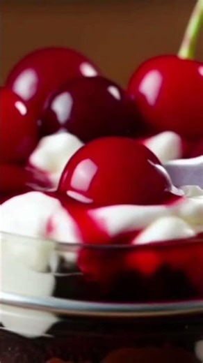 cake video girl eating cake| ai generated| #eatingcake #ai #cuttingfruit