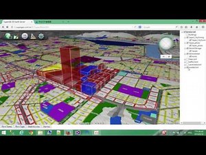 SuperGIS 3D Earth Server: Smart City application