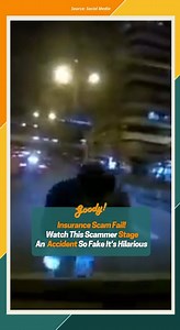 This is why you need a dash cam! Insurance scam is nothing new, and videos of scammers attempting to stage a fake accident for easy money are scattered everywhere on the internet⁠— each one as hilarious as all the others. There's nothing unique about them too, they all seem to share similar agenda: ram yourself as hard as you can onto an unsuspecting car then roll on your back a few times for dramatic effect, as shown in this video. Do these scammers ever succeed? Looks highly unlikely. Now, wha