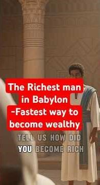 The Law That Made Him Rich (Most People Ignore This) the richest man in Babylon