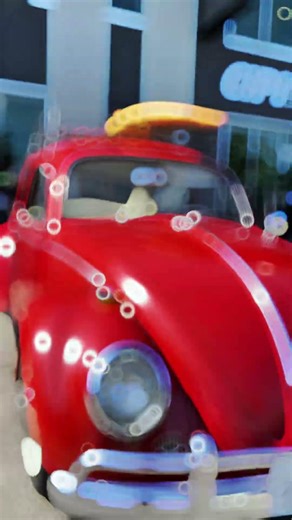 Meet “Ruby,” a 1966 Bug in its original Ruby Red❤️