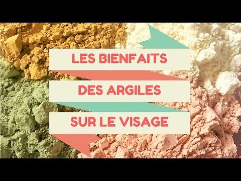 Les bienfaits des argiles sur le visage