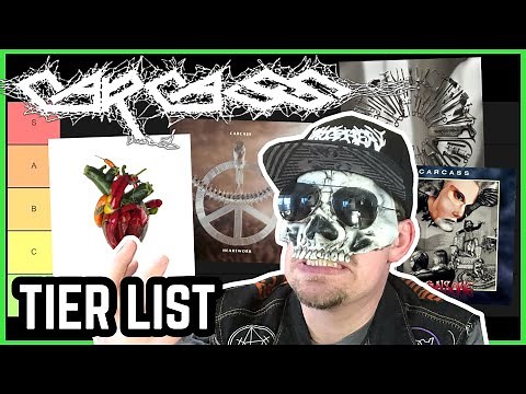 CARCASS Albums RANKED Best To Worst (Tier List)