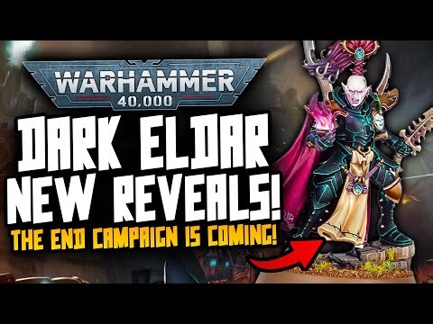 NEW DARK ELDAR MODELS REVEALED! Boxset and more Incoming!