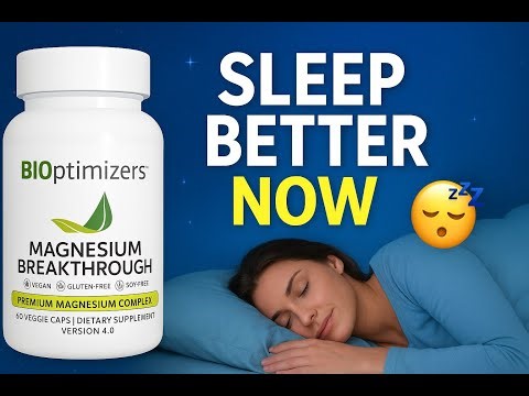 MAGNESIUM BREAKTHROUGH: Sleep Better, MORE Energy & Less Stress