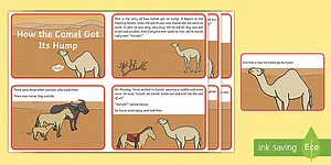 How the Camel Got Its Hump Story Sequencing Cards