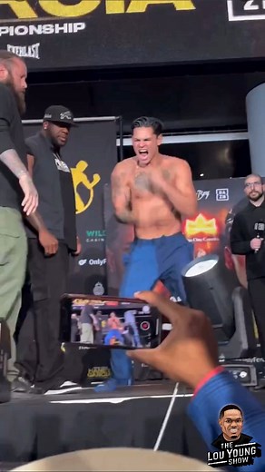 Ryan Garcia Shadow Boxing Be Like… | Lou Young III