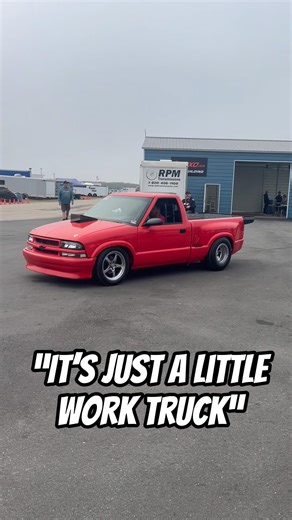 The wing increases payload #chevrolet #s10 #horsepower #exhaust #minitruck