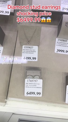 ✨ Luxury diamond jewelry at Costco for unbelievable prices! 💎 18KT white gold, platinum & 14KT yellow gold — all with VS2 clarity diamonds. Perfect for gifting, weddings, or investment pieces. Premium quality • Certified diamonds • Stunning designs 💍 Prices range from $1,799 to $6,499.99 🔥 Don’t miss these Costco diamond deals! #CostcoFinds #CostcoJewelry #DiamondEarrings #DiamondRing #VS2Diamond