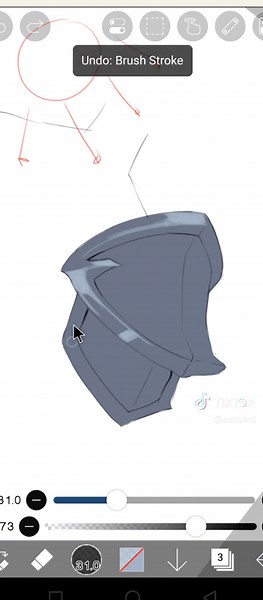 How to render metal #ibispaint #digitalartdrawings #ibispainttutorial #artguide #learnontiktok #digitalarttutorial #drawingvideos #artsvideos