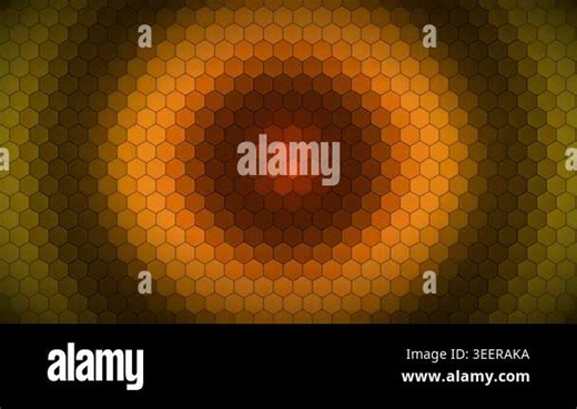 dark orange, yellow vector texture with spheres, rectangles on blurred background with abstract gradient. colorful gradient les pattern. design for poster Stock Video Footage - Alamy