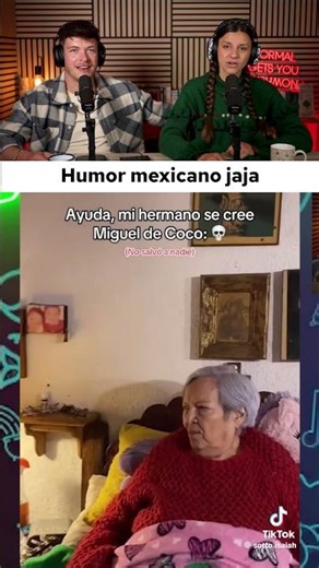 When you sing to your grandma 🤣 *Mexican humor*