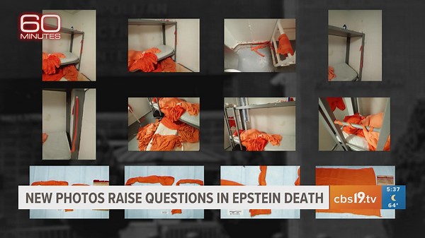 New photos raise questions in Epstein death