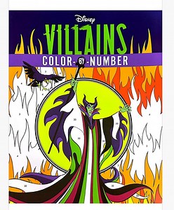 Villains Coloring Book | VILLAINS COLOR by NUMBER - Etsy