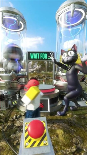 Gugagaga x Roblox Noob fusion said bye to Silly Cat #guguggaga #gugugagapenguin #roblox