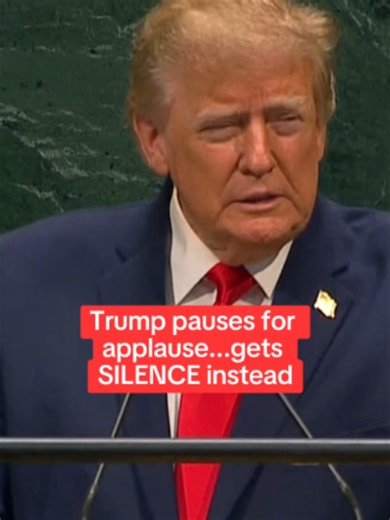 Trump waits for applause at the UN but gets zero:
