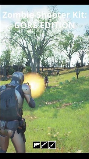 CREATE A ZOMBIE GAME WITH THIS KIT! #unrealengine5 #zombiesurvival #fps #shooter