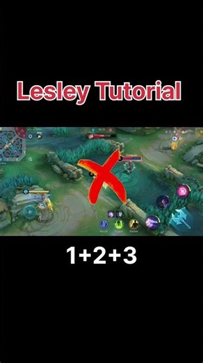 Lesley Combo Tutorial | Tip And Tricks #mobilelegends #mlbb