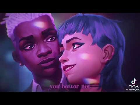 Blue flames (jinx x Ekko) amv