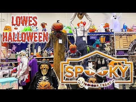 NEW LOWES HALLOWEEN 2026 Animatronics & Decor Full Store Walkthrough