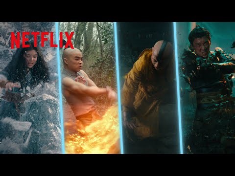 🌪️🔥🌊🪨 - 4つのエレメントによる戦闘シーン集 | アバター 伝説の少年アン | Netflix Japan