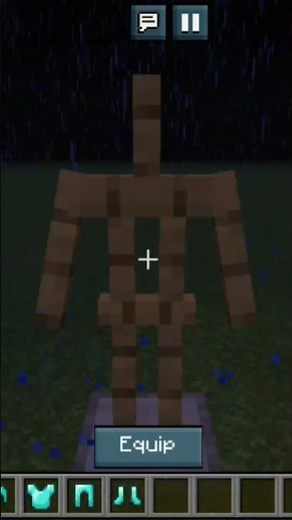 How to make armour stand