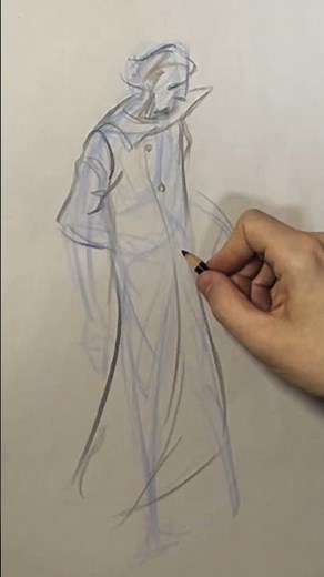 Designing Captain Ahab | Character Design Study #characterdesign #Mobydick #figuredrawing