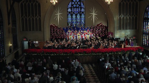 Warm Christmas greetings from Hope College!✨ == Hope College Christmas Vespers 2025 O Come, All Ye Faithful Hope College Orchestra, Combined Choirs, and Congregation Samuel Shuler, organ Samuel Pang, conductor Arr. Sir David Willcocks (1919-2015) #daretohope #hope #speraindeo #vespers | Hope College Department of Music
